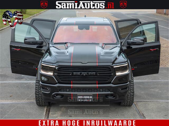 Dodge 1500 RAM GT EDITION HULK TRX PACK | 5.7 HEMI V8 402PK | VIRTUAL COCKPIT | HEAD-UP | ADAPTIVE CRUISE | 360 CAMERA | VOLLE UITVOERING | Comfortabele Dubbele Cabine met Royale 5 Zitplaatsen |