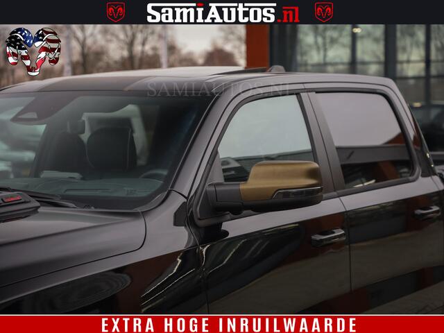 Dodge 1500 Ram Limited Night H.O 540HP 706Nm | Massage + Full Option | De Meest Luxe en Volle Pick-Up in zijn Klasse | Comfortabele Dubbele Cabine met Royale 5 Zitplaatsen | BPM vrij | Nu Leverbaar uit Voorraad | Voorraad Nr 2370 - 5411