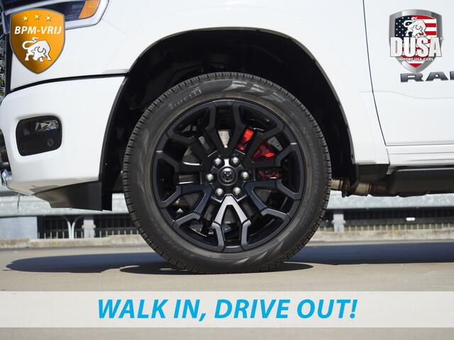 Dodge 1500 RAM | | Limited | Night | 3.0L Twin-Turbo I6 | High Output | | Passenger Display | 14,4 Touch Screen | Harman Kardon | RAMBOX Getoonde accessoires zijn verkrijgbaar tegen meerprijs