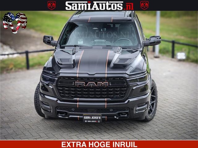 Dodge 1500 Ram Limited SPORT H.O 540HP 706Nm | Massage + Full Option | De Meest Luxe en Volle Pick-Up in zijn Klasse | Comfortabele Dubbele Cabine met Royale 5 Zitplaatsen | BPM vrij | Nu Leverbaar uit Voorraad | Voorraad Nr 2331