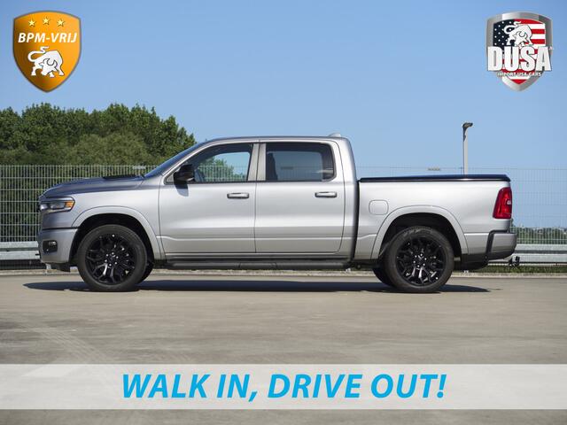Dodge 1500 RAM | | Laramie | Sport | 3.0L I6 Hurricane | Crew Cab | 4X4 | BPM-VRIJ | Panorama | Billet Silver | SPORT Getoonde accessoires zijn verkrijgbaar tegen meerprijs