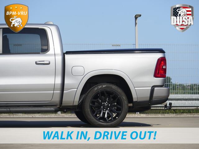 Dodge 1500 RAM | | Laramie | Sport | 3.0L I6 Hurricane | Crew Cab | 4X4 | BPM-VRIJ | Panorama | Billet Silver | SPORT Getoonde accessoires zijn verkrijgbaar tegen meerprijs