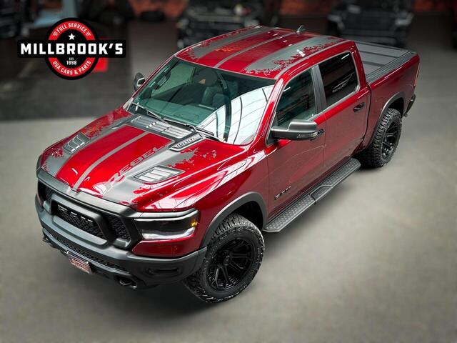 Dodge 1500 Ram REBEL TRAIL Edition V8 4x4 Night BPM VRIJ, 22" velgen, Bakflip, digitaal display,