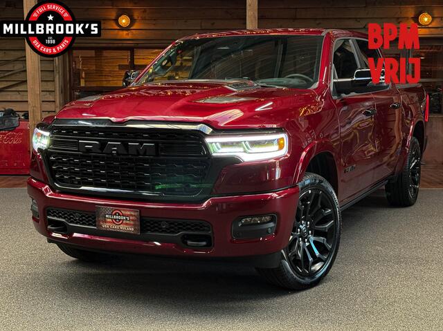 Dodge 1500 RAM Limited H/O 540PK BPM VRIJ, Stoel massage, H/K, Panorama, Lucht vering
