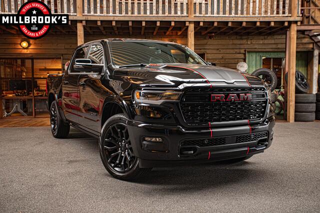 Dodge 1500 Ram limited H/O 540PK Luchtvering, Massage Stoelen, 360, Head-up, H/K, Pasanger display