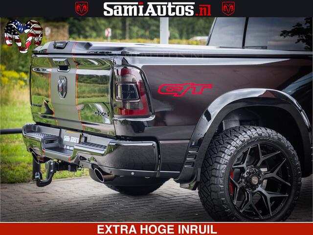Dodge 1500 Ram GT HULK PACK Crew Cab Sport 1500 GT EDITION | 5.7 V8 HEMI 4x4 | VIRTUAL COCKPIT | HEAD-UP | ADAPTIVE CRUISE | 360 CAMERA | TRX PACK | Comfortabele Dubbele Cabine met Royale 5 Zitplaatsen | BPM vrij