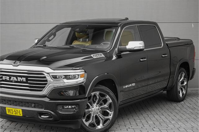 Dodge 1500 Ram 5.7 V8 4x4 Crew Cab Longhorn Luchtv HUD 360° H&K Trekhaak
