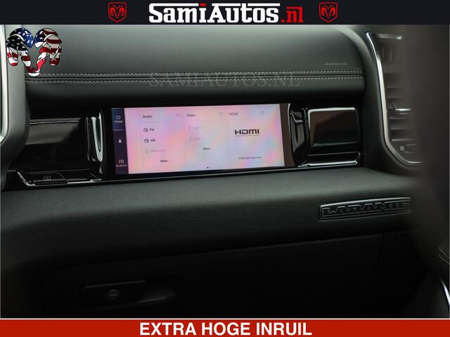 Dodge 1500 RAM Night Premium | Full Option | De Meest Luxe Pick-Up in zijn Klasse | Comfortabele Dubbele Cabine met Royale 5 Zitplaatsen | BPM vrij | Nu Leverbaar uit Voorraad | Voorraad Nr 2287 - 3384