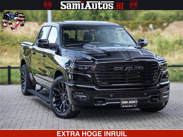 Dodge 1500 Ram Night Premium | Full Option | Eerste Eigenaar | De Meest Luxe Pick-Up in zijn Klasse | Comfortabele Dubbele Cabine met Royale 5 Zitplaatsen | Bom Vol |