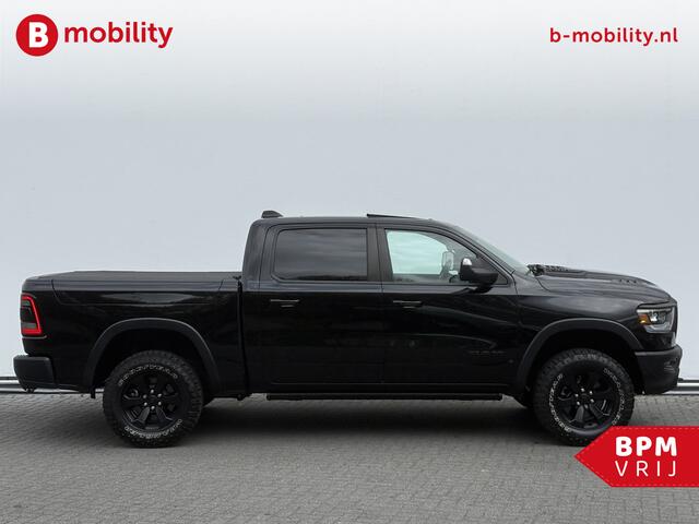 Dodge 1500 Ram 5.7 V8 HEMI 4x4 Crew Cab REBEL Longhorn Panoramadak | Trekhaak | RAM BOX | Leer | Apple CarPlay | Camera