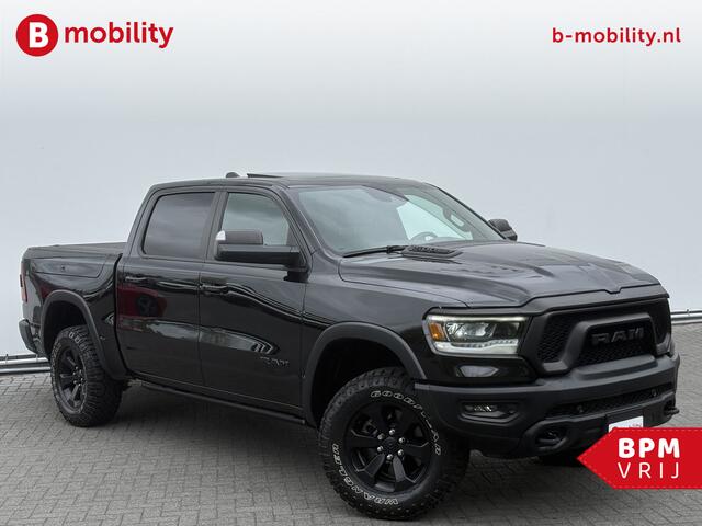 Dodge 1500 Ram 5.7 V8 HEMI 4x4 Crew Cab REBEL Longhorn Panoramadak | Trekhaak | RAM BOX | Leer | Apple CarPlay | Camera
