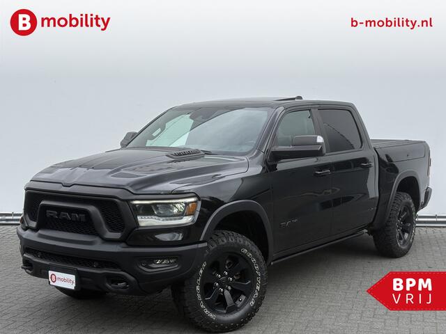 Dodge 1500 Ram 5.7 V8 HEMI 4x4 LPG Crew Cab REBEL Longhorn Panoramadak | Trekhaak | RAM BOX | Leer | Apple CarPlay | Camera