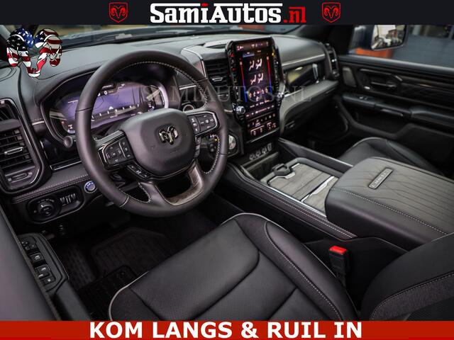 Dodge 1500 Ram Limited Night H.O 540HP 706Nm | Massage + Full Option | De Meest Luxe en Volle Pick-Up in zijn Klasse | Comfortabele Dubbele Cabine met Royale 5 Zitplaatsen | BPM vrij | Nu Leverbaar uit Voorraad | Voorraad Nr 2334 - 5409