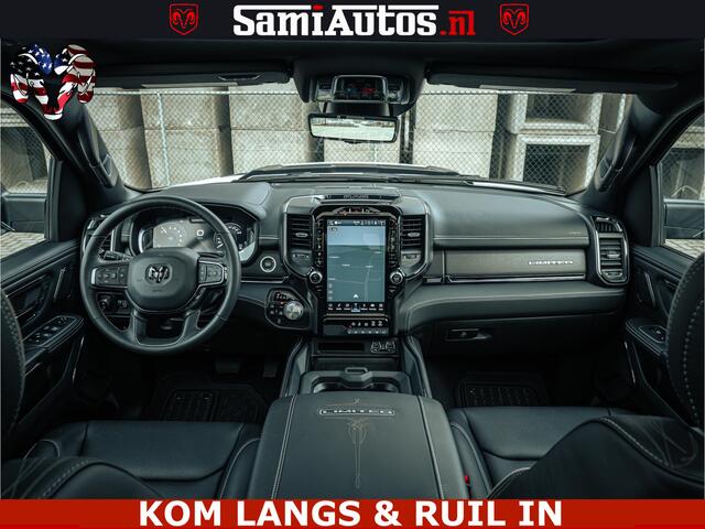 Dodge 1500 Ram Limited Night | 5.7 V8 Hemi Full Option | LPG | Comfortabele Dubbele Cabine met Royale 5 Zitplaatsen | De Meest Luxe en Volle Pick-Up in zijn Klasse | BPM vrij | Nu Leverbaar uit Voorraad | Voorraad Nr v45lp