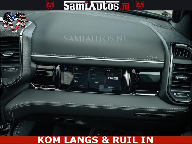 Dodge 1500 Ram Limited Night H.O 540HP 706Nm | Massage + Full Option | De Meest Luxe en Volle Pick-Up in zijn Klasse | Comfortabele Dubbele Cabine met Royale 5 Zitplaatsen | BPM vrij | Nu Leverbaar uit Voorraad | Voorraad Nr 2295 - 8559