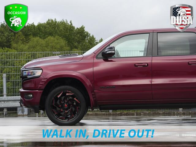 Dodge 1500 RAM | Limited | 5.7 V8 | 4x4 | Crew Cab | Fenders | Wheels | 200L LPG Tank | Deksel | Guerrilla Exhaust Nieuw binnen!
