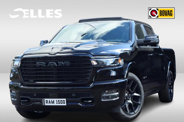 Dodge 1500 Ram 2025 3.0L HURRICANE LARAMIE Night Premium | BPM VRIJ | NIEUW | Panoramadak | Luchtvering