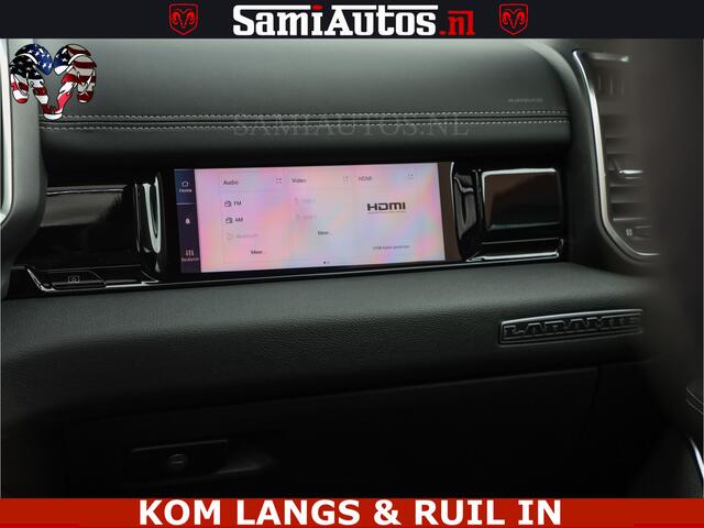 Dodge 1500 RAM Night Premium | Full Option | De Meest Luxe Pick-Up in zijn Klasse | Comfortabele Dubbele Cabine met Royale 5 Zitplaatsen | BPM vrij | Nu Leverbaar uit Voorraad | Voorraad Nr 2287 - 3384