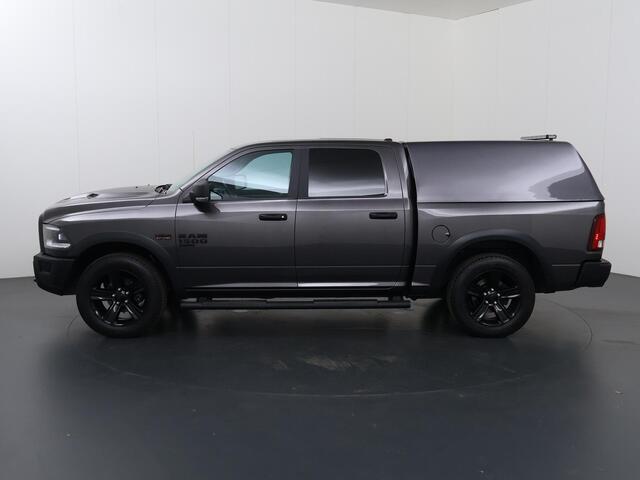 Dodge 1500 Ram 5.7 V8 | 4x4 | Crew Cab | Prins LPG | Huifopbouw | Navigatie | Parkeercamera | Open uitlaatsysteem | Trekhaak | LM Velgen | Lederen bekleding | Alpine Sound |