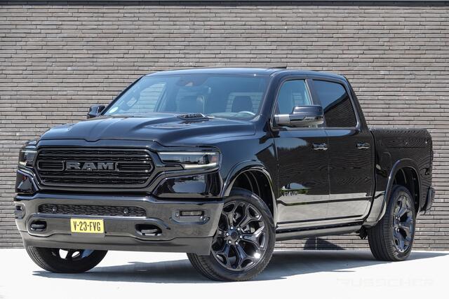 Dodge 1500 Ram 5.7 Hemi V8 401Pk 4x4 Crew Cab | Limited | Luchtvering | Panoramadak | 5-Persoons | Trekhaak | 22''