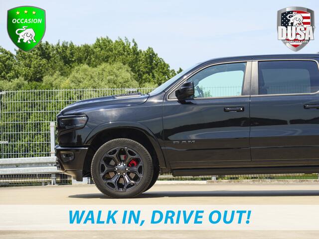 Dodge 1500 RAM | Limited | 5.7 V8 | 4x4 | Crew Cab Full option | Smoked lights | Red Calipers | HUD | Harman Kardon Nieuw binnen!