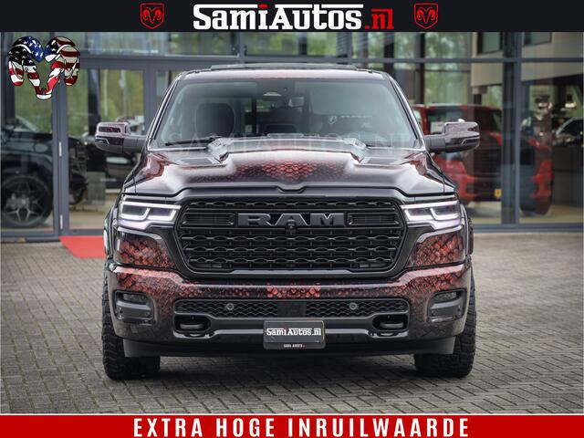 Dodge RAM PICKUP COBRA EDITION | All-In Prijs | 1500 Limited Night High Output 540HP 706Nm | Massage + Full Option | De Meest Luxe en Volle Pick-Up in zijn Klasse | Comfortabele Dubbele Cabine met Royale 5 Zitplaatsen | BPM vrij | Nu Leverbaar uit Voorraad | Voorraad Nr 2