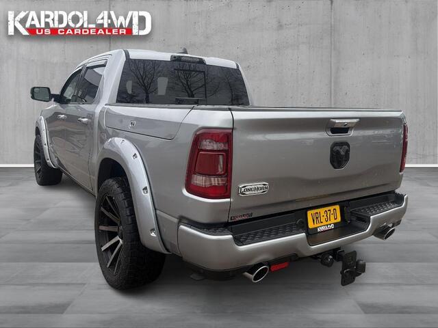 Dodge RAM PICKUP 5,7 V8 Hemi Longhorn - Night edition | LPG | Ramboxen | Virtuele binnen spiegel | XD velgenset 22INCH | Wide boddy | Geheel rijklaar incl. Garantie