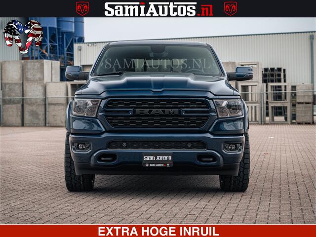 Dodge RAM PICKUP SPORT | 5.7 V8 4x4 HEMI | PANORAMA DAK | GROOTSCHEM 12 INCH | LPG | Patriot Blue CREW CAB | DUBBELE CABINE | 5 PERSOONS | DC | VOORRAAD NR 2557 - 3328