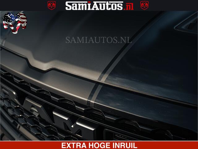 Dodge RAM PICKUP Limited Night H.O 540HP 706Nm | Massage + Full Option | De Meest Luxe en Volle Pick-Up in zijn Klasse | Comfortabele Dubbele Cabine met Royale 5 Zitplaatsen | BPM vrij | Nu Leverbaar uit Voorraad | Voorraad Nr 2328 - 5157