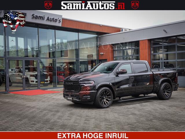 Dodge RAM PICKUP COBRA EDITION | All-In Prijs | Limited Night High Output 540HP 706Nm | Massage + Full Option | De Meest Luxe en Volle Pick-Up in zijn Klasse | Cobra pakket tegen meerprijs! | Comfortabele Dubbele Cabine met Royale 5 Zitplaatsen | BPM vrij | Nu Leverbaar u