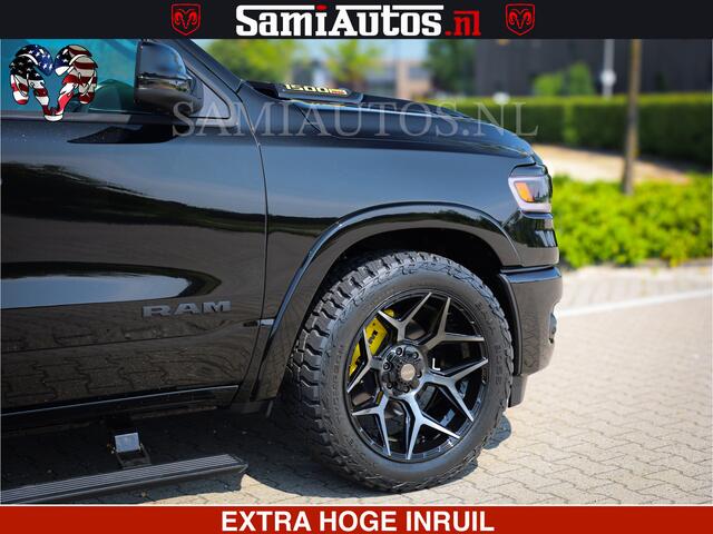 Dodge RAM PICKUP Limited Night Sport High Output 540HP 706Nm | Massage + Full Option | De Meest Luxe en Volle Pick-Up in zijn Klasse | Comfortabele Dubbele Cabine met Royale 5 Zitplaatsen | BPM vrij | Nu Leverbaar uit Voorraad | Voorraad Nr 2356 - 0990