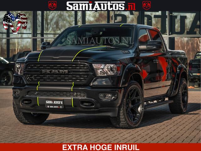 Dodge RAM PICKUP SPORT | 5.7 V8 4x4 HEMI | PANORAMA DAK | GROOTSCHEM 12 INCH | LPG | Diamond Black Pearl | CREW CAB | DUBBELE CABINE | 5 PERSOONS | DC | VOORRAAD NR 2554 - 6048