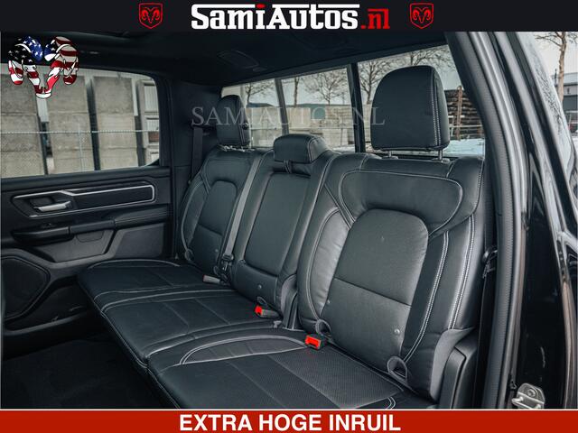 Dodge RAM PICKUP SPORT | 5.7 V8 4x4 HEMI | PANORAMA DAK | GROOTSCHEM 12 INCH | LPG | Diamond Black Pearl | CREW CAB | DUBBELE CABINE | 5 PERSOONS | DC | VOORRAAD NR 2554 - 6048