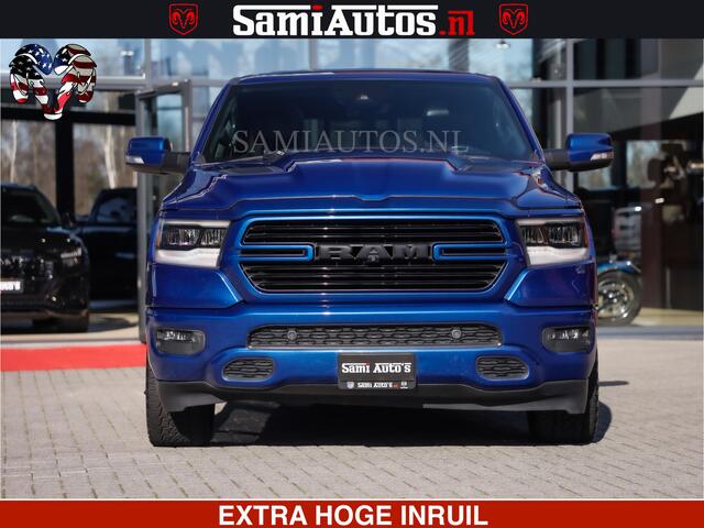 Dodge RAM PICKUP SPORT EDITION | BOM VOL | LUCHTVERING | ADAPTIVE CRUISE | PANO DAK | 360 CAMERA | EN VEEL MEER | ROYALE 5 ZIT PLAATSEN | DUBBEL CABINE | DC |
