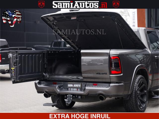 Dodge RAM PICKUP LIMITED | 5.7 V8 HEMI 402PK | TUFF WIELEN | MEEST VOLLE LIMITED | PRACHTIGE KLEUR GRANITE CRYSTAL PEARL | CREW CAB | DUBBELE CABINE DC 5 PERSOONS | CREW CAB 5 PERSOONS | DUBBELE CABINE DC | MEEST ROYALE EN COMFORTABELE BEDRIJFSAUTO | HEAD-UP | LUCHTVERING