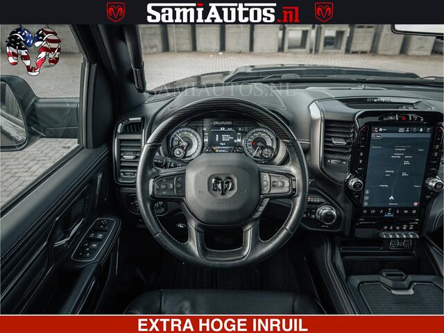 Dodge RAM PICKUP LIMITED | 5.7 V8 HEMI 402PK | TUFF WIELEN | MEEST VOLLE LIMITED | PRACHTIGE KLEUR GRANITE CRYSTAL PEARL | CREW CAB | DUBBELE CABINE DC 5 PERSOONS | CREW CAB 5 PERSOONS | DUBBELE CABINE DC | MEEST ROYALE EN COMFORTABELE BEDRIJFSAUTO | HEAD-UP | LUCHTVERING