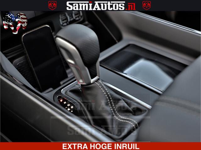 Dodge RAM PICKUP GT TRX PACK | 5.7 V8 HEMI | STRIPING | LUCHT VERING | ADAPTIVE CRUISE | PANORAMADAK | MEGA DIK | Comfortabele Dubbele Cabine met Royale 5 Zitplaatsen | DC |