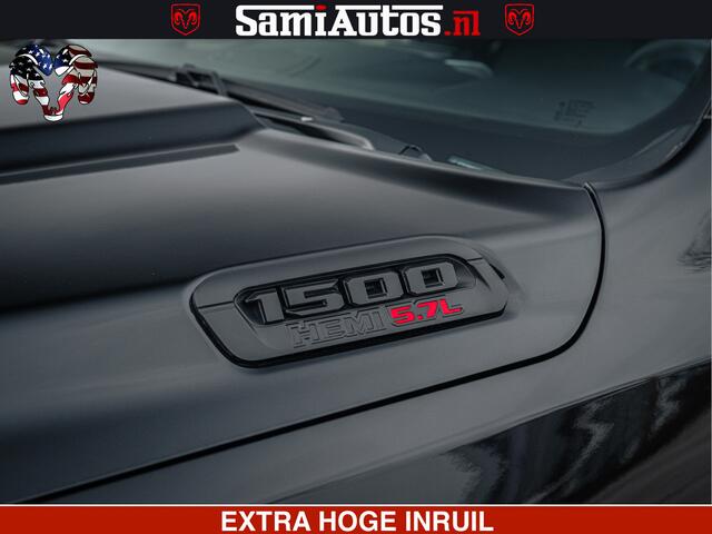 Dodge RAM PICKUP SPORT | 5.7 V8 4x4 HEMI | PANORAMA DAK | GROOTSCHEM 12 INCH | LPG | Diamond Black Pearl | CREW CAB | DUBBELE CABINE | 5 PERSOONS | DC | VOORRAAD NR 2558 - 6047