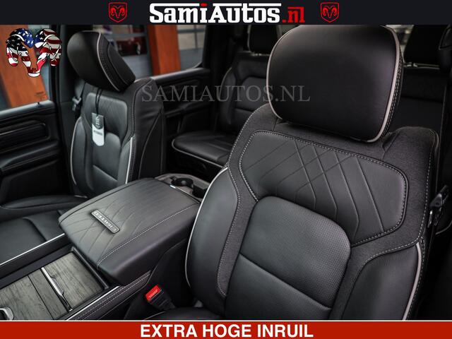 Dodge RAM PICKUP LIMITED SPORT H.O 540HP 706Nm | Massage + Full Option | De Meest Luxe en Volle Pick-Up in zijn Klasse | Comfortabele Dubbele Cabine met Royale 5 Zitplaatsen | BPM vrij | Nu Leverbaar uit Voorraad | Voorraad Nr 2355 - 5149