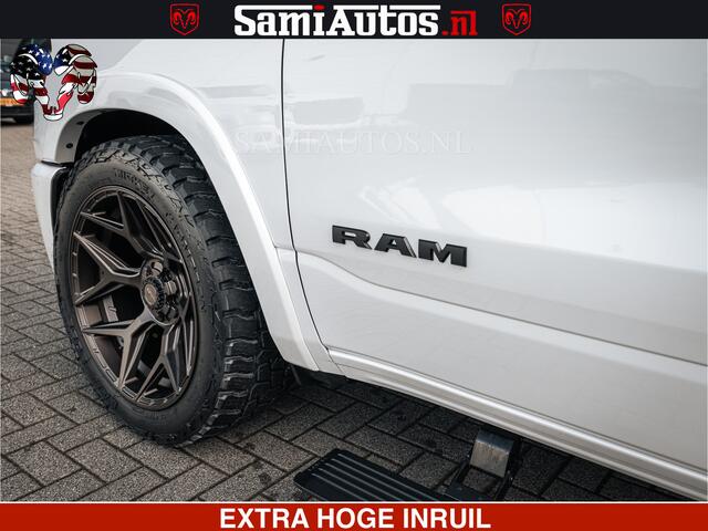 Dodge RAM PICKUP SPORT LIMITED H.O 540PK 706Nm | Massage + Full Option | De Meest Luxe en Volle Pick-Up in zijn Klasse | Comfortabele Dubbele Cabine met Royale 5 Zitplaatsen | BPM vrij | Nu Leverbaar uit Voorraad | Voorraad Nr 2336 - 7700