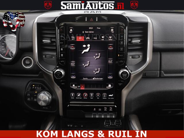 Dodge RAM PICKUP BLACK OPS | 5.7 V8 4x4 | SPORT NIGHT EDITION | PANORAMA DAK | COMFORT STOELEN | 22 INCH WIELEN | OPEN UITLAAT KLEP ELEKTR | CREW CAB 5 ZIT PLAATSEN | DUBBELE CABINE | DC | Eerste Eigenaar | Origineel Nederlandse auto |