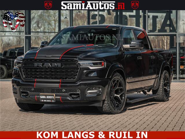 Dodge RAM PICKUP HULK | Limited Night H.O 540HP 706Nm | Massage + Full Option | De Meest Luxe en Volle Pick-Up in zijn Klasse | Hulk Pack is meer prijs | Comfortabele Dubbele Cabine met Royale 5 Zitplaatsen | BPM vrij | Nu Leverbaar uit Voorraad | Voorraad Nr 2357 - 5182