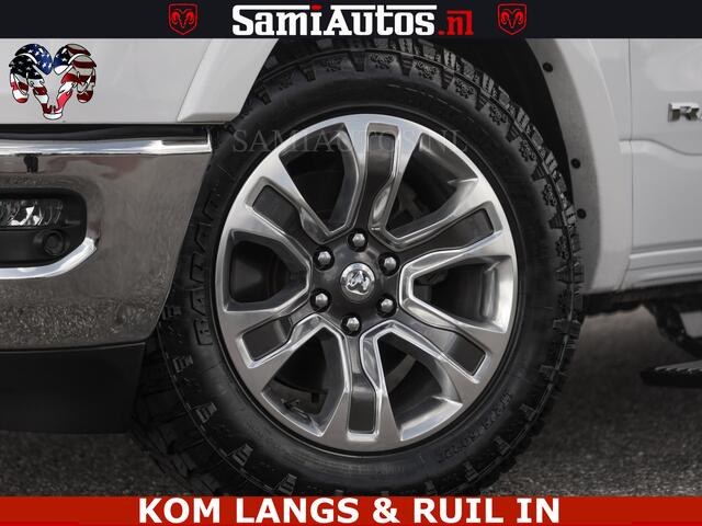 Dodge RAM PICKUP BOM VOL | 5.7 V8 HEMI 402 PK | LUCHTVERING | ADAPTIVE CRUISE | PANODAK | 360 CAMERA | OPEN UITLAAT KLEP | CREW CAB | DUBBELE CABINE | 5 PERSOONS | DC |
