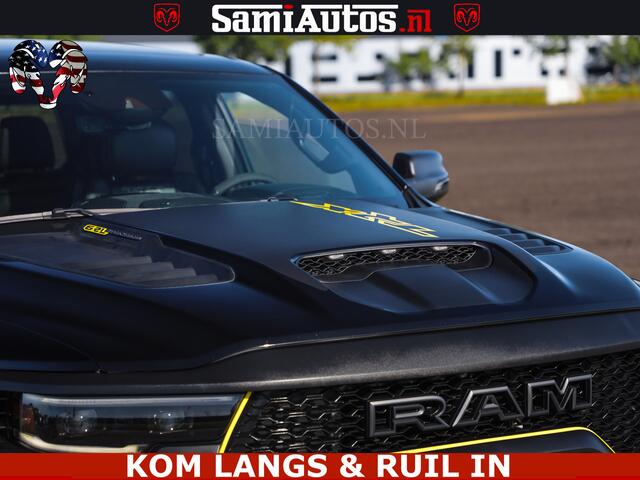 Dodge RAM PICKUP TRX BLACK OPS HELLCAT | 6.2 V8 712PK SUPERCHARGER | FULLY LOADED | CARBON | BLACK ON BLACK | CREW CAB | DUBBELE CABINE | 5 PERSOONS |
