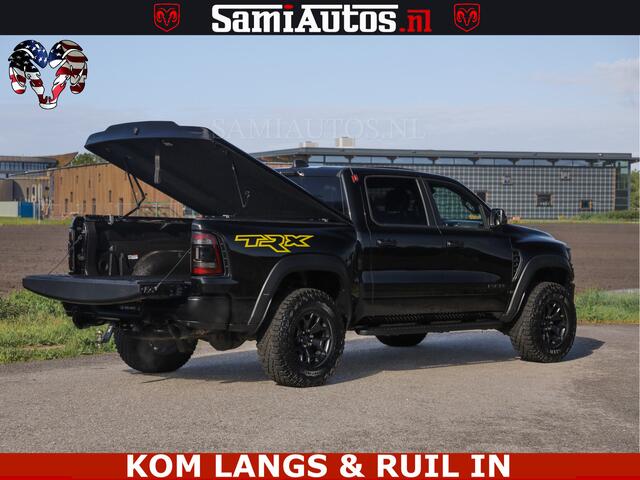 Dodge RAM PICKUP TRX BLACK OPS HELLCAT | 6.2 V8 712PK SUPERCHARGER | FULLY LOADED | CARBON | BLACK ON BLACK | CREW CAB | DUBBELE CABINE | 5 PERSOONS |