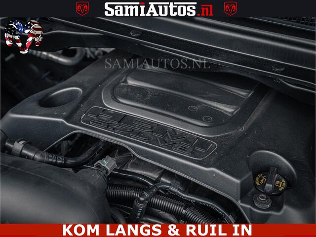 Dodge RAM PICKUP SPORT | 5.7 V8 4x4 HEMI | PANORAMA DAK | GROOTSCHERM 12 INCH | LPG | Patriot Blue CREW CAB | DUBBELE CABINE | 5 PERSOONS | DC | VOORRAAD NR 2555 - 3325