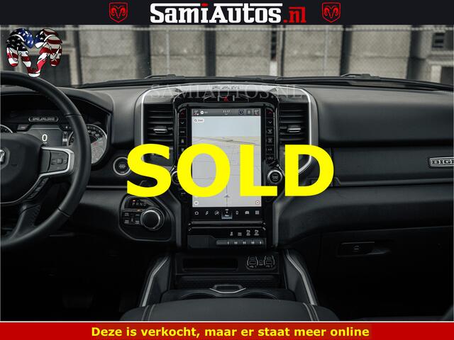 Dodge RAM PICKUP SPORT | 5.7 V8 4x4 HEMI | PANORAMA DAK | GROOTSCHEM 12 INCH | LPG | Patriot Blue CREW CAB | DUBBELE CABINE | 5 PERSOONS | DC | VOORRAAD NR 2557 - 3328