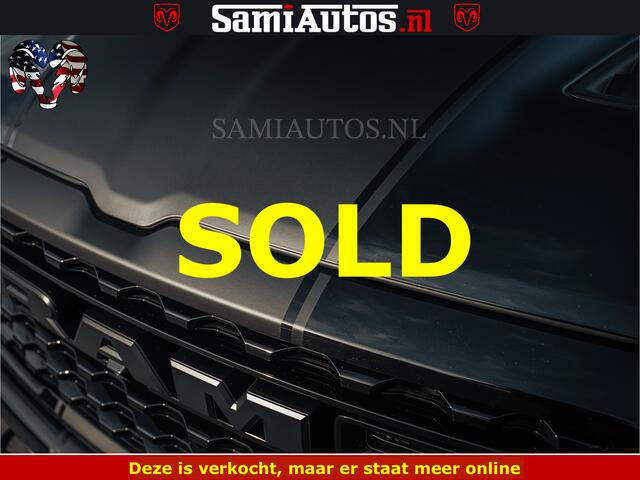 Dodge RAM PICKUP Limited SPORT H.O 540HP 706Nm | Massage + Full Option | De Meest Luxe en Volle Pick-Up in zijn Klasse | Comfortabele Dubbele Cabine met Royale 5 Zitplaatsen | BPM vrij | Nu Leverbaar uit Voorraad | Voorraad Nr 2348 - 5158
