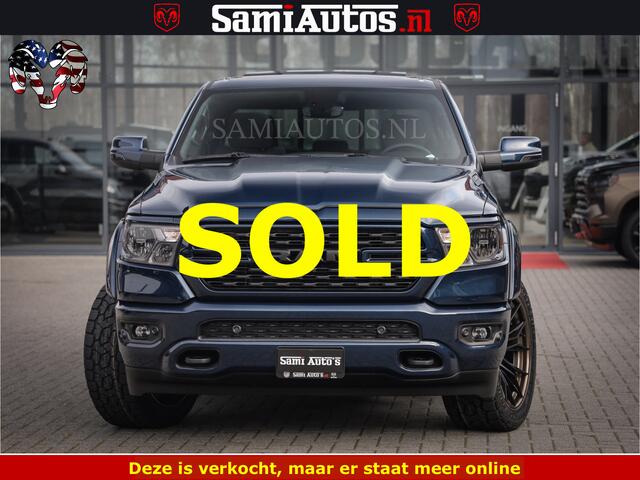 Dodge RAM PICKUP SPORT | 5.7 V8 4x4 HEMI | PANORAMA DAK | GROOTSCHEM 12 INCH | LPG | Patriot Blue CREW CAB | DUBBELE CABINE | 5 PERSOONS | DC | VOORRAAD NR 2560 - 3327