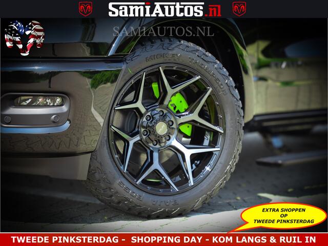 Dodge RAM PICKUP Limited Night High Output 540HP 706Nm | Massage + Full Option | De Meest Luxe en Volle Pick-Up in zijn Klasse | Comfortabele Dubbele Cabine met Royale 5 Zitplaatsen | BPM vrij | Nu Leverbaar uit Voorraad | Voorraad Nr 2300 - 7689